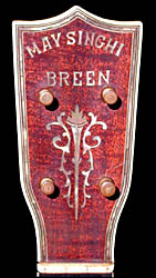 Breen uke headstock inlay