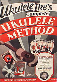 Cliff Edwards ukulele method