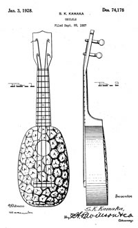 Kamaka design patent
