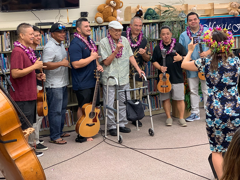 Sam Kamaka's 97th birthday